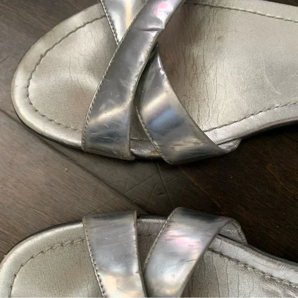 PRADA vintage sandals..lots of life left🥳🥳❤️❌ - Picture 2 of 4